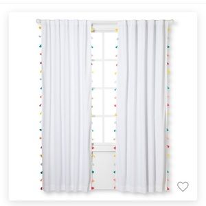 Tassel Black out curtains